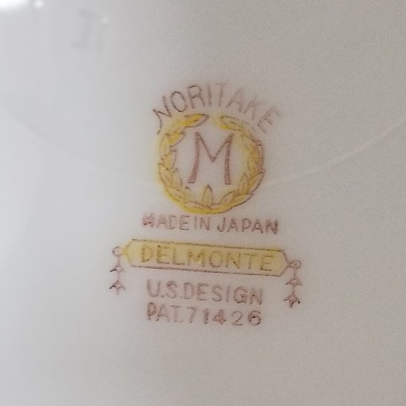 Noritake 2 Delmonte Dinner Plates - Picture 5 of 5